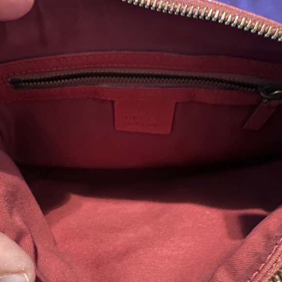 Gucci Raspberry Leather Mini Bag - Picture 6 of 8
